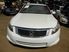 2008 HONDA ACCORD EX-L 4DR WHITE 2.4L AT A17603